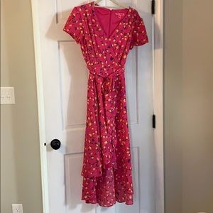 Betsy Johnson wrap dress